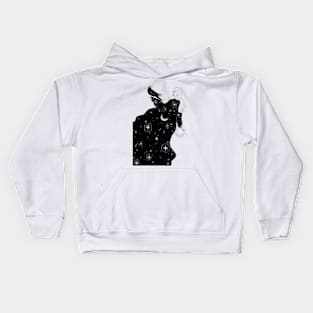 Witch of the Night and Day Kids Hoodie